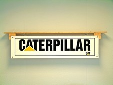Raupe Banner Traktor Earth Mover Ausr&uuml;stung Werkstatt Garage Wand Display