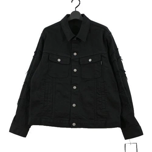 Giacca blouson Undercover 24AW manica elasticizzata nera usata taglia 2