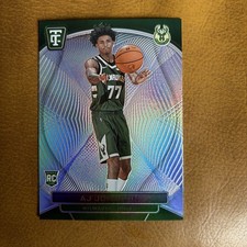 2024-25 Panini Totally Certified Mirror AJ Johnson RC Milwaukee Bucks #149
