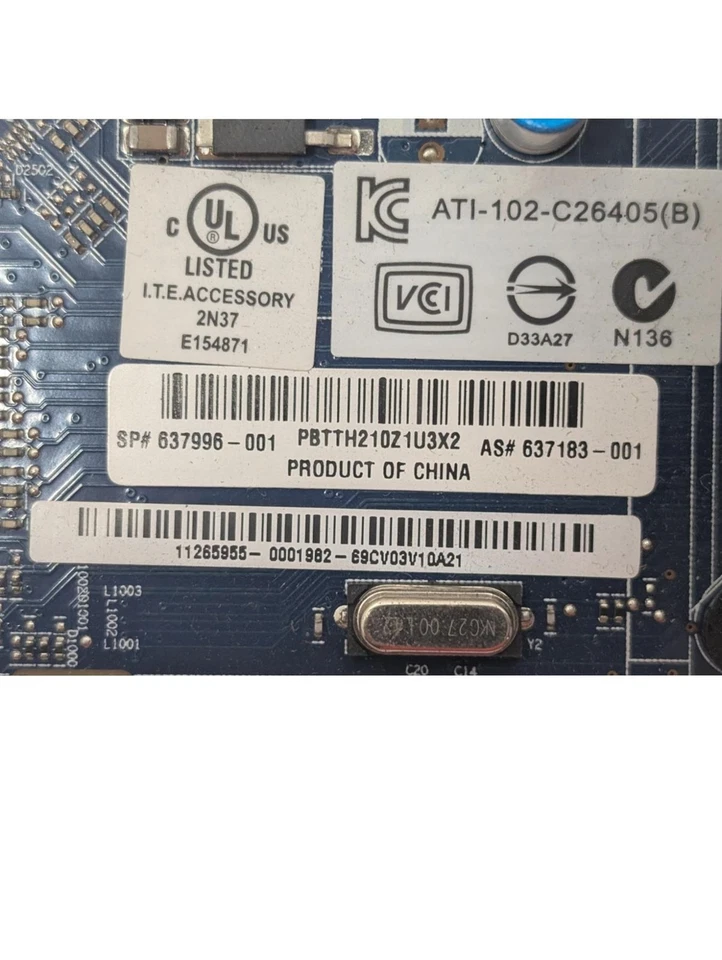 HP AMD Radeon HD 6450 512MB DDR3 High Profile Graphics Card 637996-001 - Image 4 of 4