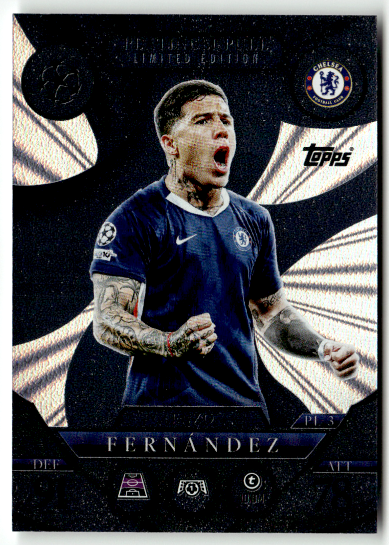 Carte Topps Total Football 2022/2023 – Enzo Fernandez Rookie – 4/5 – Near Mint