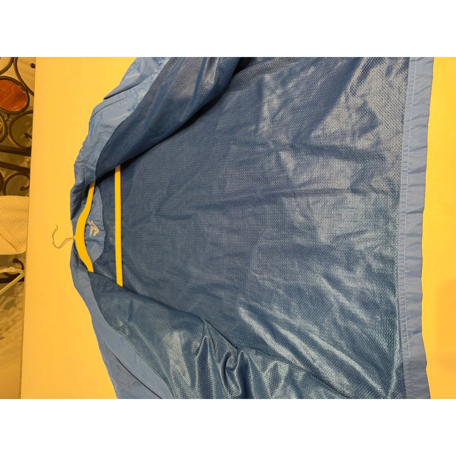 BCG Blue Full Zip Windbreaker Jacket Mens XL Mesh Lined Lightweight Activewear - product detail image 5