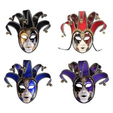 Masque d'Halloween Mardi Gras Accessoires de déguisement Masque de comédie