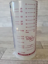 Pampered Chef Measure All Cup Liquid & Dry Measure2 Cups, 2225 USA Red Blue 2000