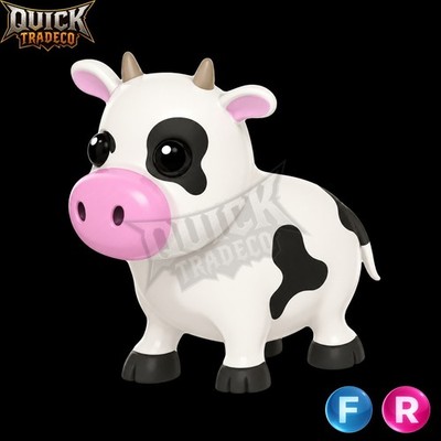 Cow Adopt Pets | Fly Ride FR | SAME DAY QUICK Delivery | Virtual Item