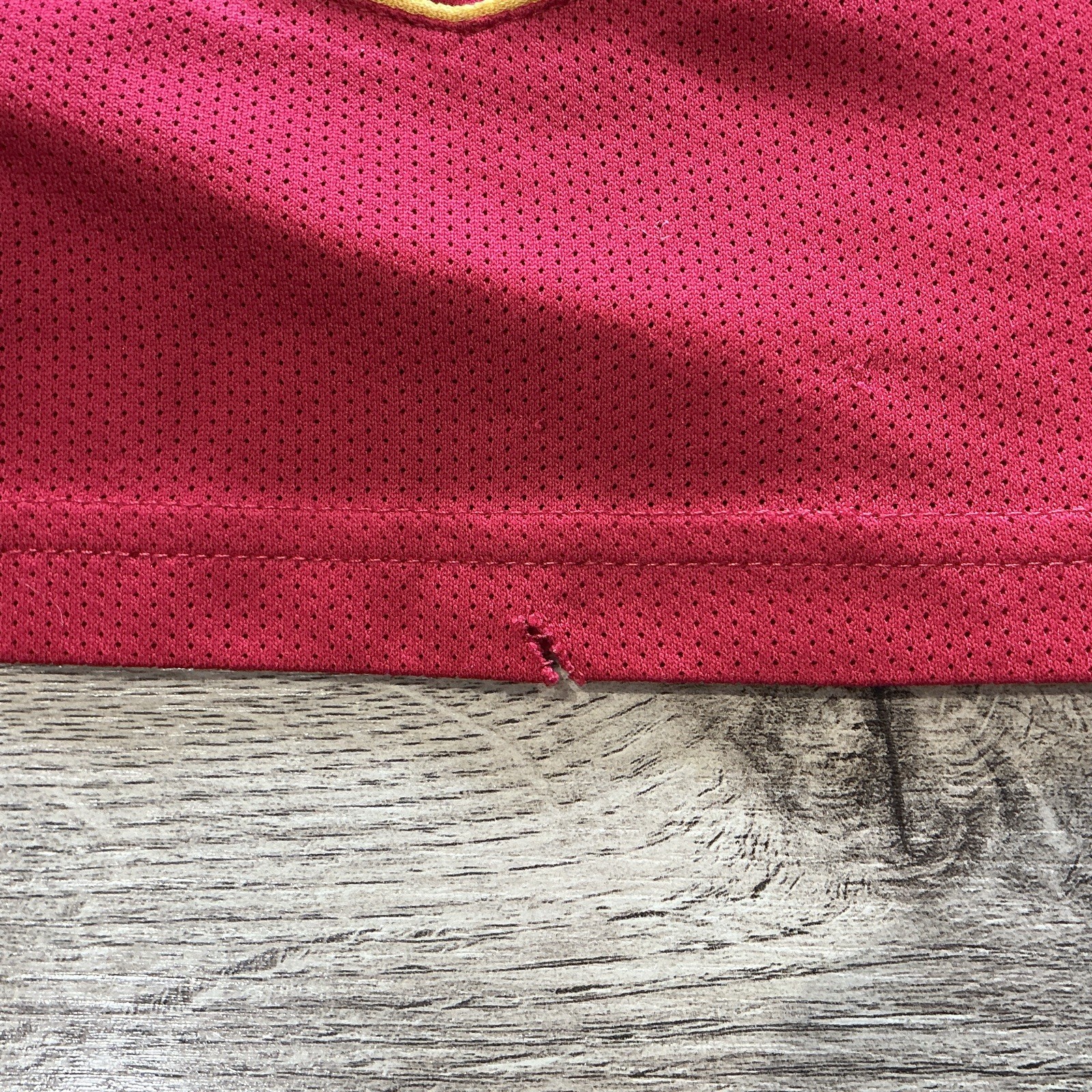 Nike Arsenal Home Shirt Childrens Size L Short Sleeve Red O2 Sponsor ...