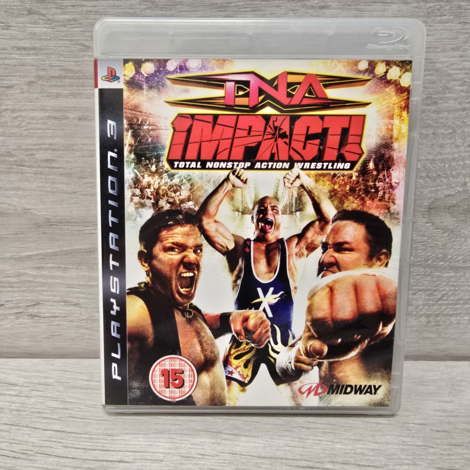 TNA iMPACT! Total Nonstop Action Wrestling PS3 Sport Wrestling Complete Good