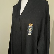 Polo Bear Ralph Lauren men  s Bathrobe Size L/Xl Sleepwear