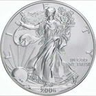 2006-P American Silver Eagle Reverse Proof 20th Anniversary