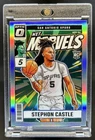2024-25 Panini Donruss Optic Stephon Castle Net Marvels RC Holo Rookie #12 Spurs
