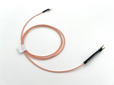 Phono Erdungskabel Mogami 2515 | Massekabel für Plattenspieler | Gabel Vergoldet