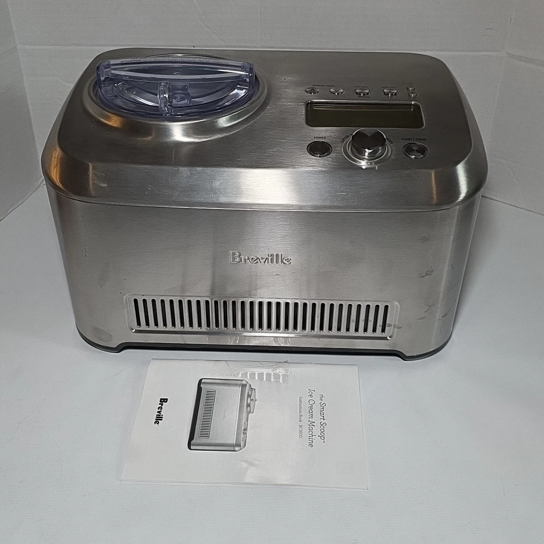 Breville Smart Scoop BCI600XL Ice Cream Maker w/ Compressor Stainless Steel