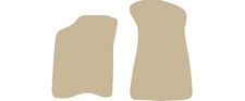 Vorne Veloursfußmatten für Audi 90 1984-1991, Beige Velour