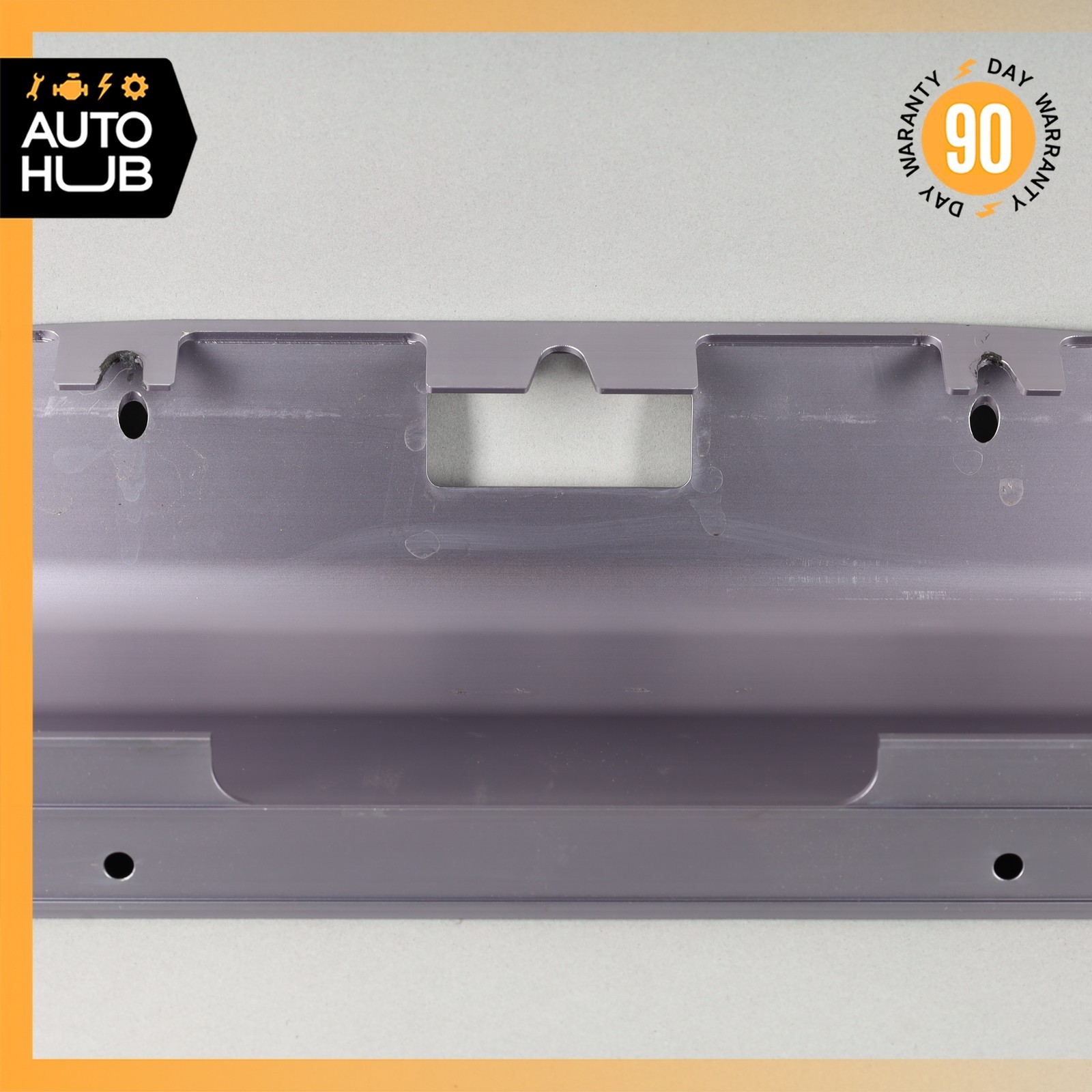 05-16 Aston Martin DB9 Trunk Lid Lock Latch Cover Trim Panel OEM 34k