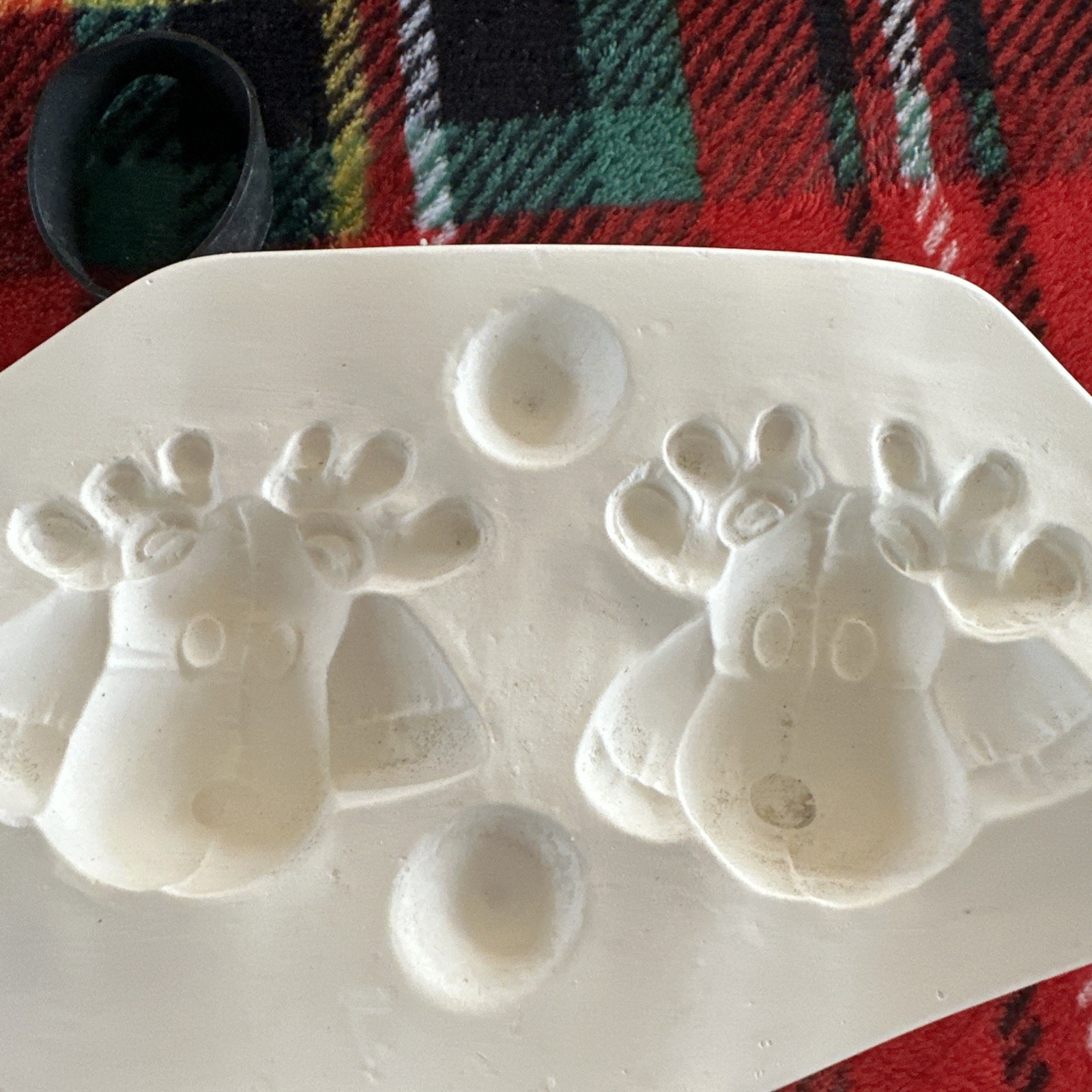 Clay Magic J558 Small Reindeer Ceramic Slip Mold