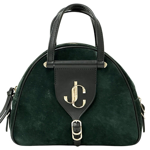 Jimmy Choo JIMMY CHOO bag women's brand handbag suede green handheld cute