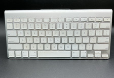 Apple Slim Keyboard A1314 Wireless Bluetooth For Mac iPad TV Alum White Works 2