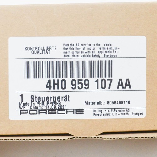 PORSCHE PANAMERA 970 Rear Lid Control Unit 4H0959107AA NEW GENUINE - Picture 9 of 10