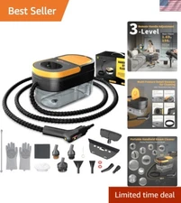 Portable Handheld Steam Cleaner with 11 Accessories for Effortless Home Cleaning