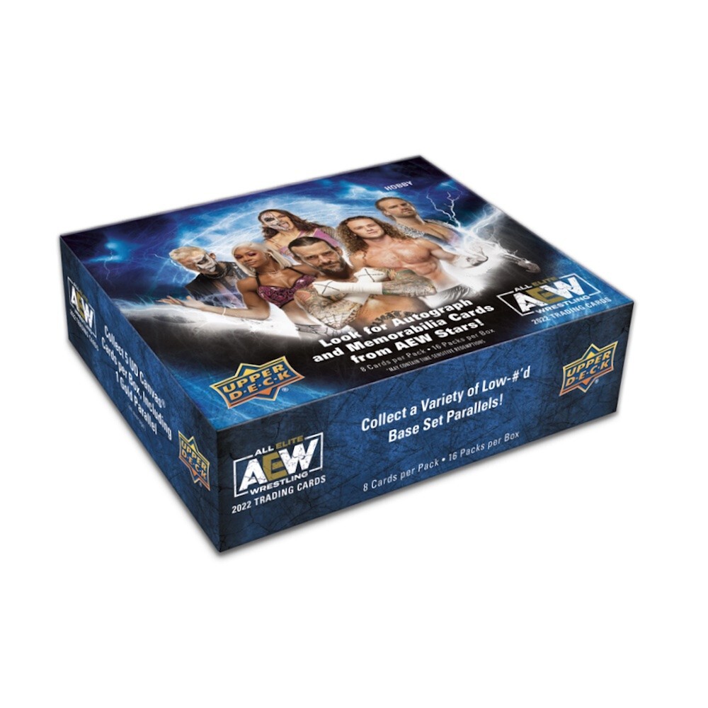 2022 Upper Deck AEW Wrestling Hobby Box