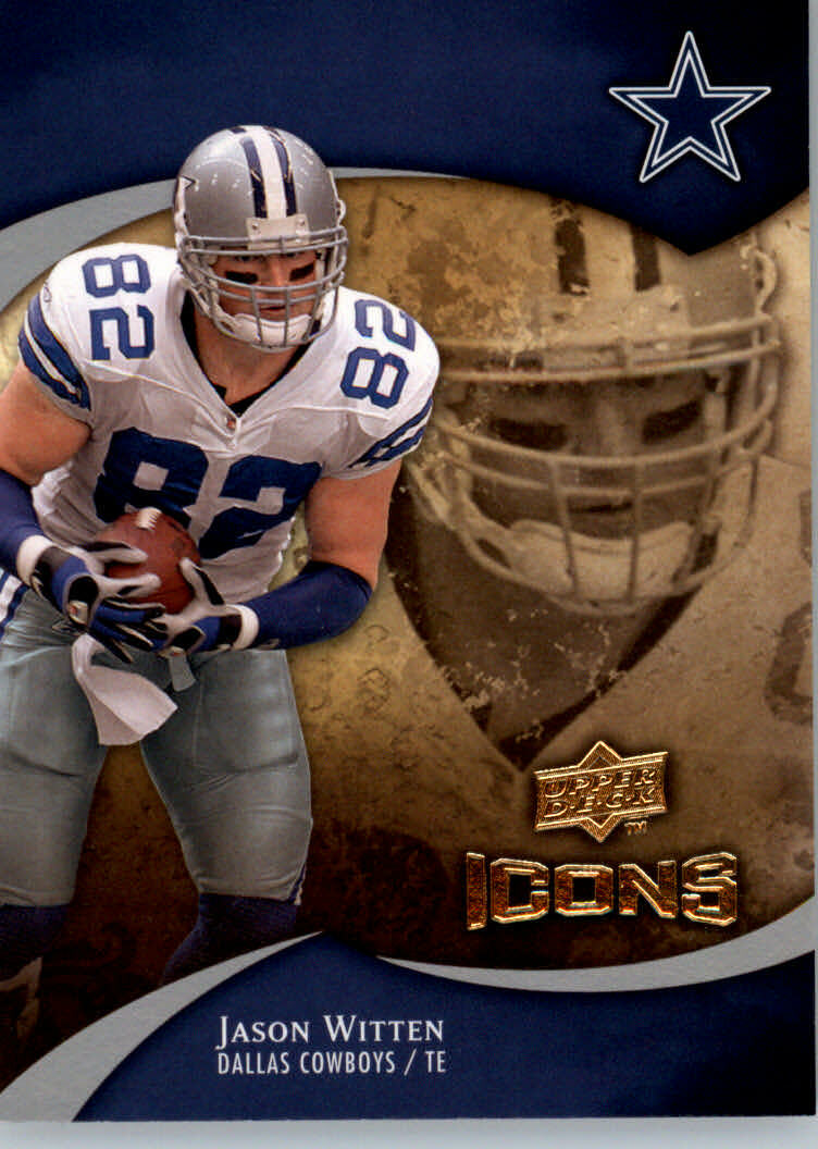 2009 Upper Deck Icons Football 2 Jason Witten Dallas Cowboys EBay 2009-upper-deck-icons-football-2-jason-witten-dallas-cowboys-ebay