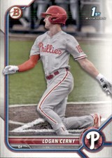 2022 BOWMAN PROSPECT 1ST PHILADELPHIA PHILLIES - LOGAN CERNY #BP-120
