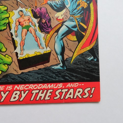 Defenders 1 (1972) Hulk, Dr. CD Strange, Sub-Mariner, Necrodamus Marvel - Foto 5 di 8