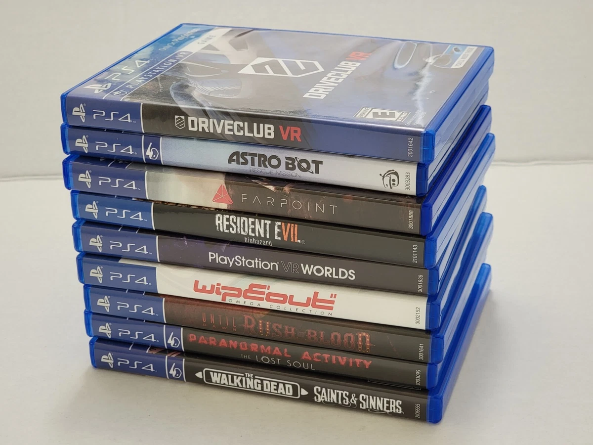 PS4 PlayStation VR Games Best Sports Horror Games of PSVR eBay