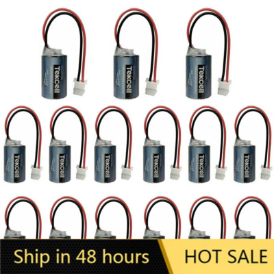 15x Tekcell SB-AA02 3.6V Li-on Battery 1/2AA 1200mAh LS14250 PLC Battery