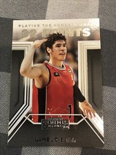 LAMELO BALL 2020-21 PANINI CONTENDERS DRAFT PICK PLAYING THE NUMBER GAME HOT!!!