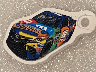 Kyle Busch M&M's Caramel 3.5'' Keychain *NEW* DTB