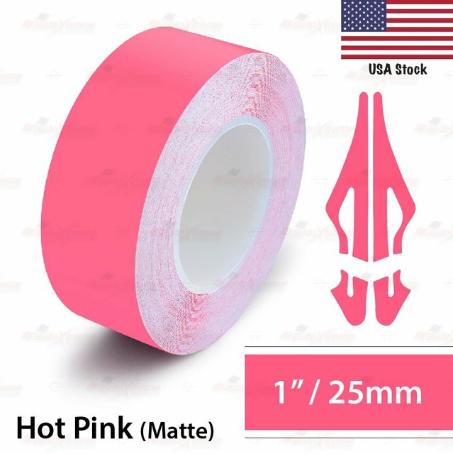 HOT PINK 1" PIN STRIPE Car Model Pinstriping Decal Line TAPE Vinyl