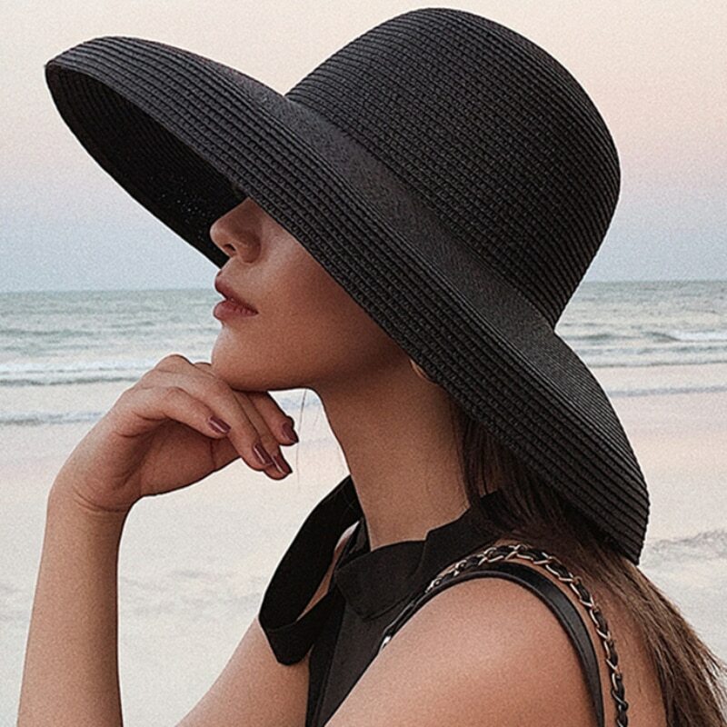 elegant beach hat