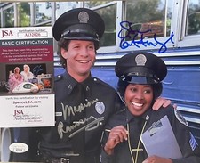 Steve Guttenberg Marion Ramsey Police Academy Original Signed 8X10 w/JSA COA