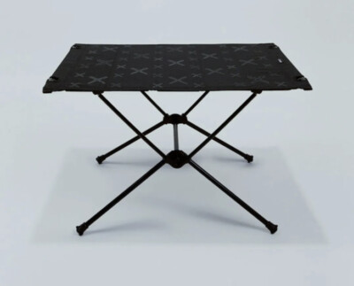 Kaws Helinox Camping Table Art Collectible Black Coffee Table