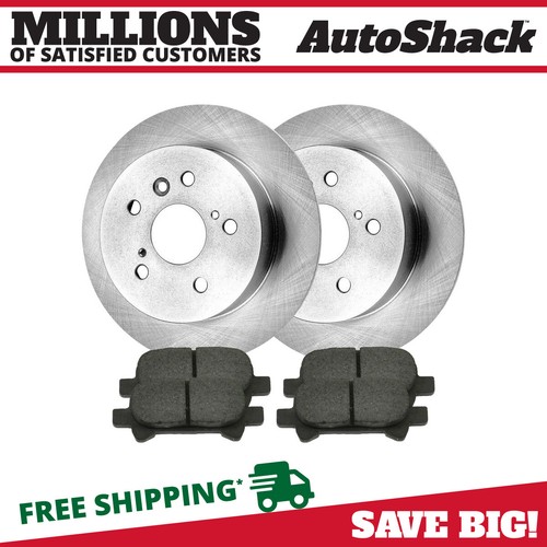 Rear Brake Rotors & Pads for Toyota Camry 20042008 Solara 20052007