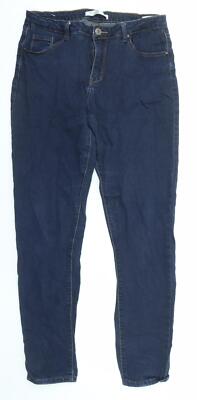 J&W Damen Skinny Jeans blau Baumwollmischung Größe W30 L29