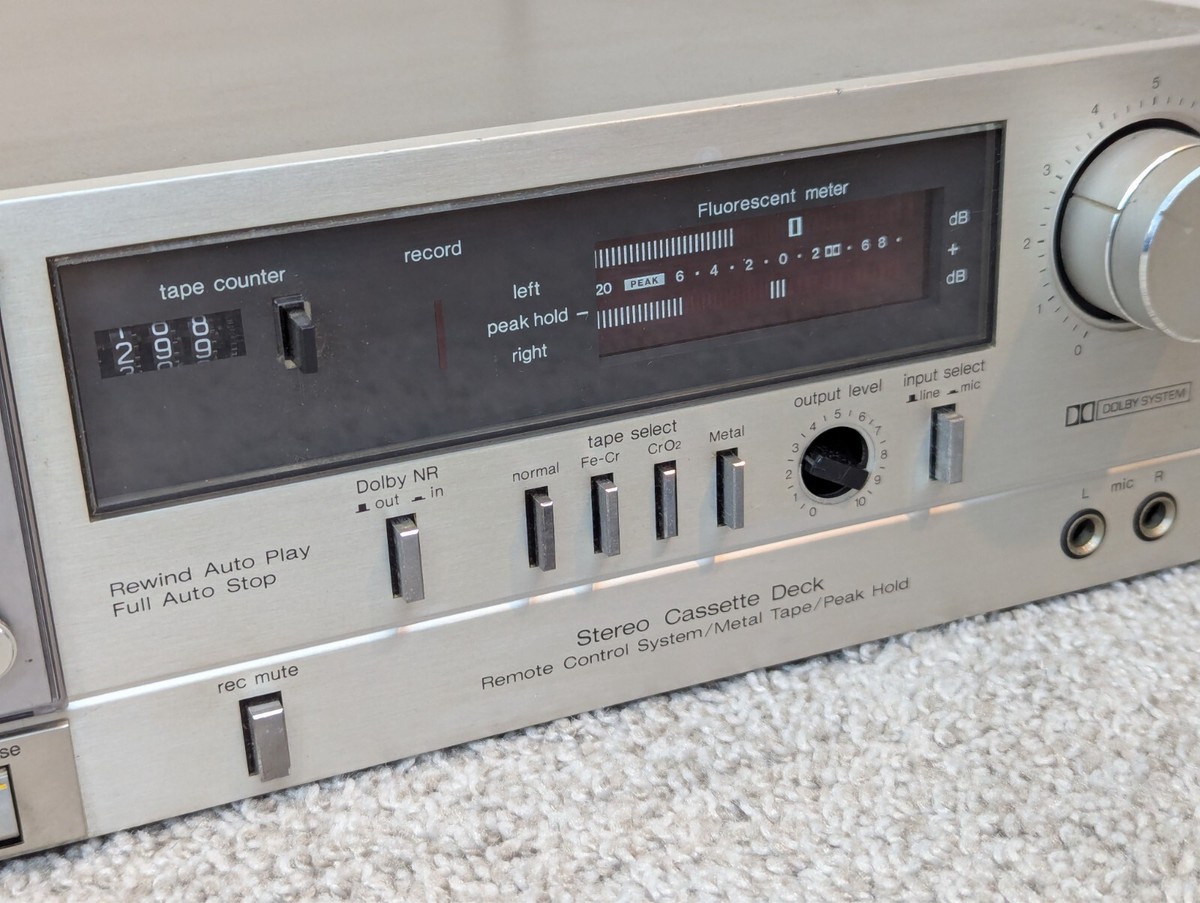 Technics RS M24 Stereo Analog Cassette Tape Deck Player
