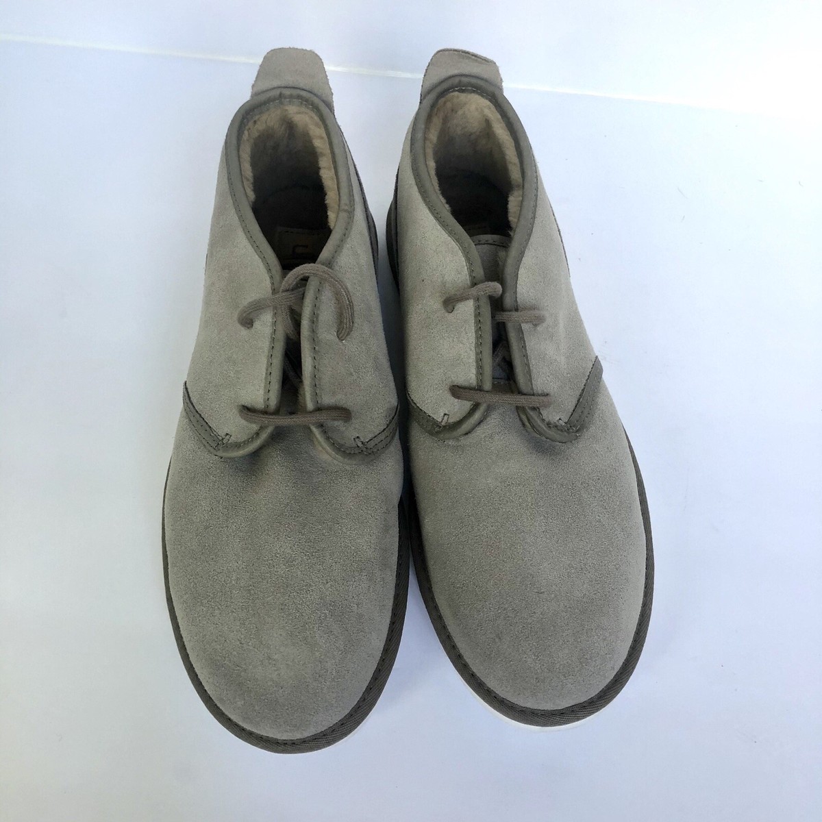 UGG Maksim Mens 11.5 Camouflage Grey Suede Lace Up Chukka Ankle Boots UGG Gray Boots for Men for Sale - Shop New & Used Men main image 4