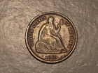 1863 S Seated Liberty Half Dime (XF, Scarcer, & Attractive)