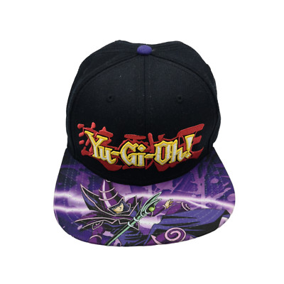 Yu-Gi-Oh! Original Snapback Cap Kappe Dunkler Magier black Lila Fan Merchandise