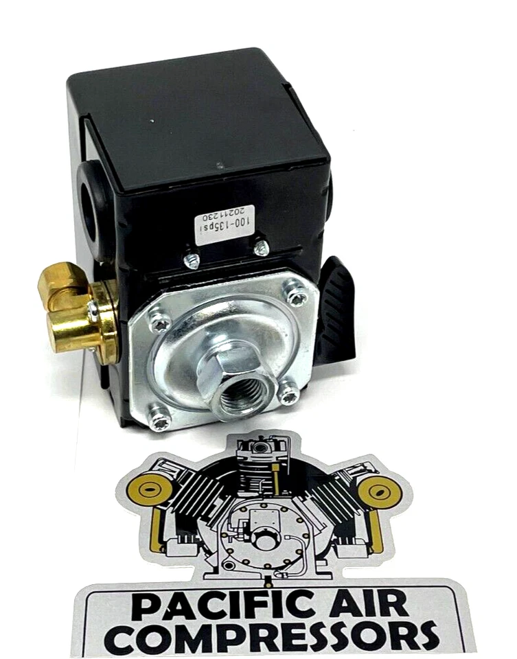 23474661 NO OEM COMPARABLE AL INTERRUPTOR DE PRESIÓN INGERSOLL RAND 100-135 PSI 26 AMP Foto 4 de 4
