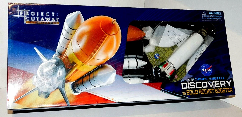 NASA Space Shuttle Discovery Launch Configuration DRAGON MODELS 47403 1:144 - Image 2 of 4