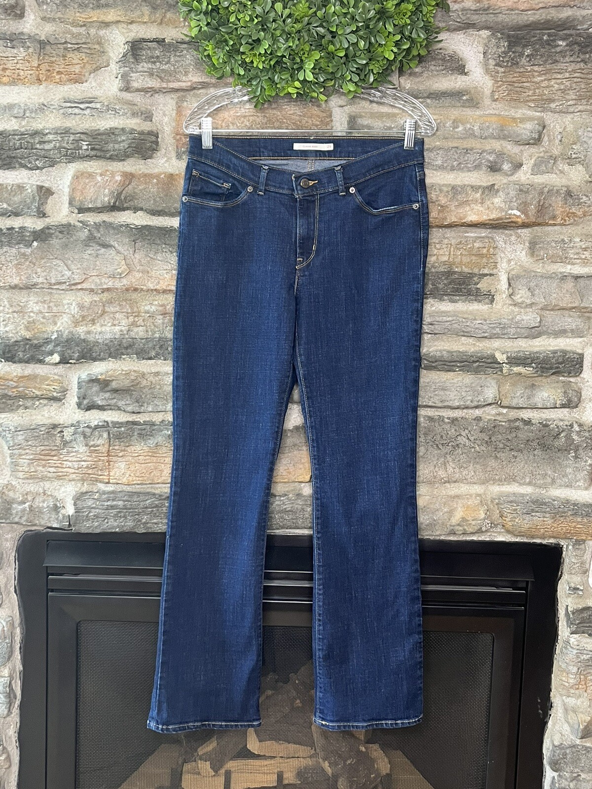 Levis Classic Boot Womens Jeans Dark 
