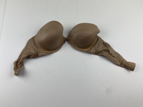 Ambrielle Strapless Underwire Bra Size 36C Tan Color Slight Padded