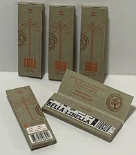 FIVE Packs LIBELLA HAVANA 1 1/4 Size Cigarette Rolling Papers 50 leaves per Pack