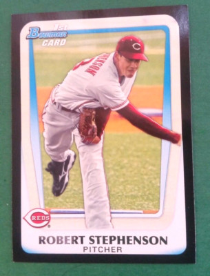ROBERT STEPHENSON 2012 BOWMAN DRAFT CARD BDPP83 REDS/ANGELS (FIRST ROOKIE BASE)