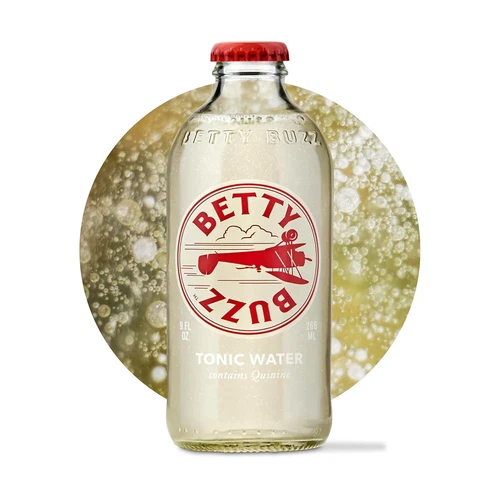 Betty Buzz Tonic Water, Premium Sparkling Soda by Blake Lively 12 pack