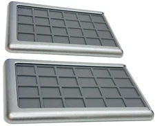 2 Empty Silver Element Cards For Silver Gold 1g Bullion Bars Valcambi PAMP