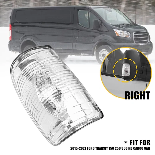 Side Mirror Turn Signal Light for 2015-2021 FORD TRANSIT Cargo PASSENGER SIDE